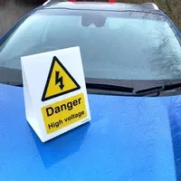 EV & Hybrid Vehicle Safety Sign